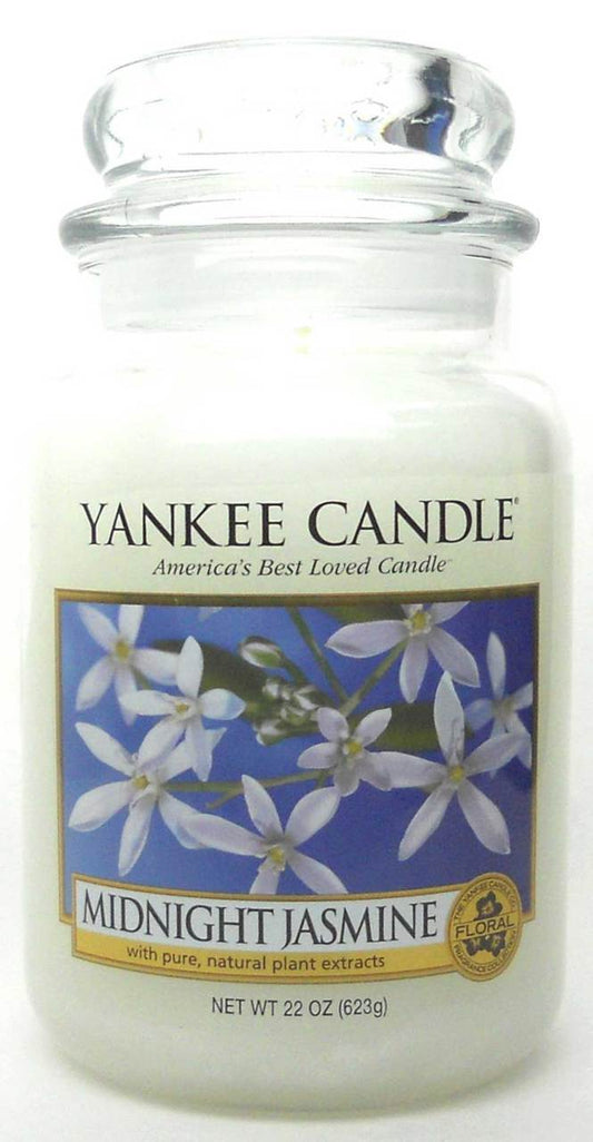 Yankee Candle Midnight Jasmine 22 oz./ 623 gr.Large Jar.Brand New.