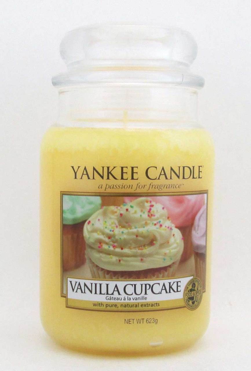 Yankee Candle VANILLA CUPCAKE 22 oz./ 623 gr.Large Jar.Brand New