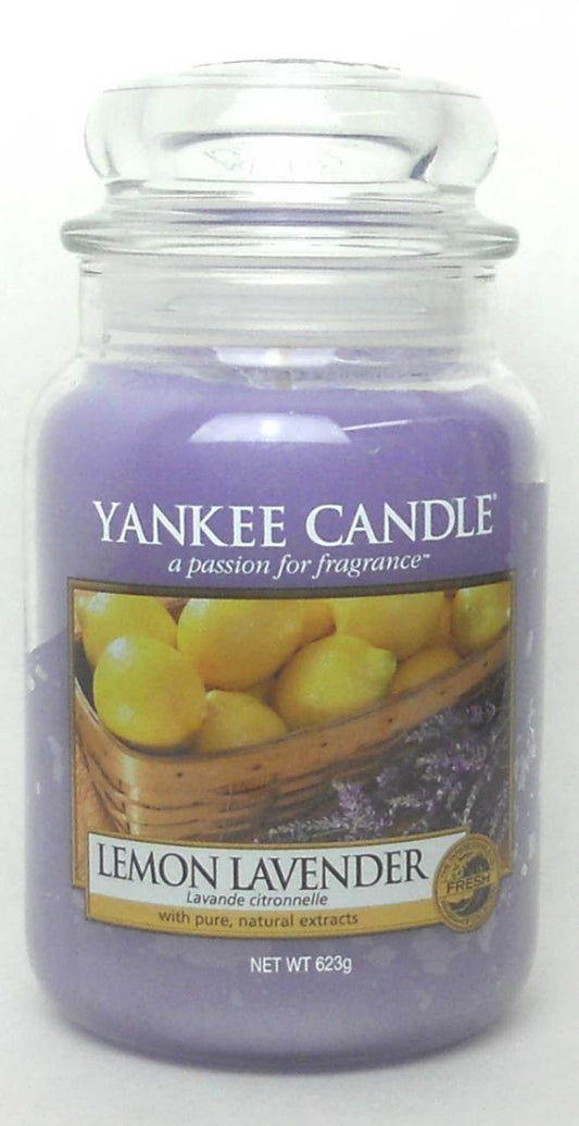 Yankee Candle Lemon Lavender 22 oz./ 623 gr.Large Jar.Brand New
