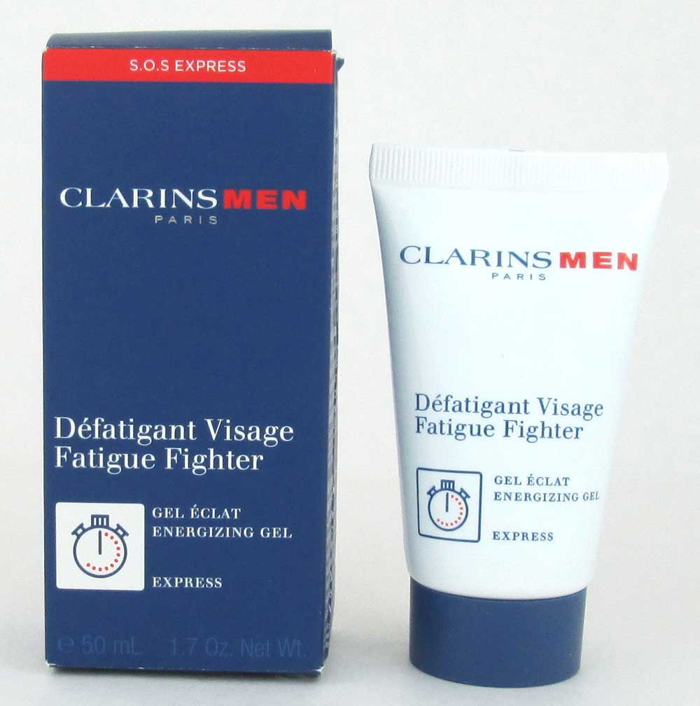 Clarins Men Fatigue Fighter Energizing Gel 1.7 oz/ 50 ml Damaged Box
