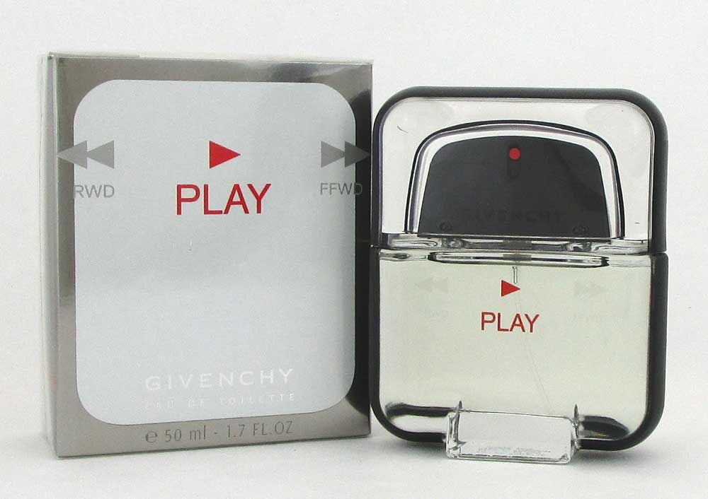 Play by Givenchy Eau de Toilette Spray 1.7 oz. for Men *Damaged Box