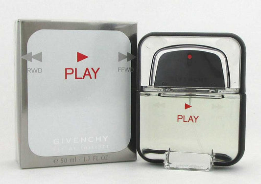 Play by Givenchy Eau de Toilette Spray 1.7 oz. for Men *Damaged Box