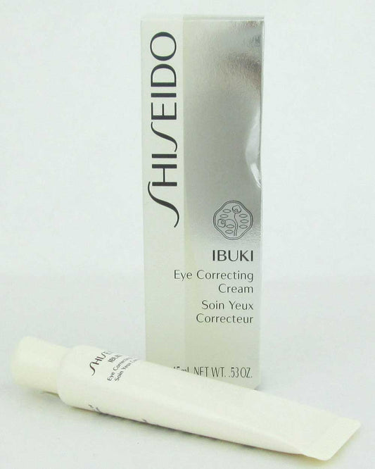 Shiseido Ibuki Eye Correcting Cream 15 ml / 0.53 oz NIB Damaged Box