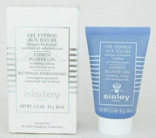 Sisley Express Flower Gel Hydrating Toning Firming Mask 60 mlDamaged B