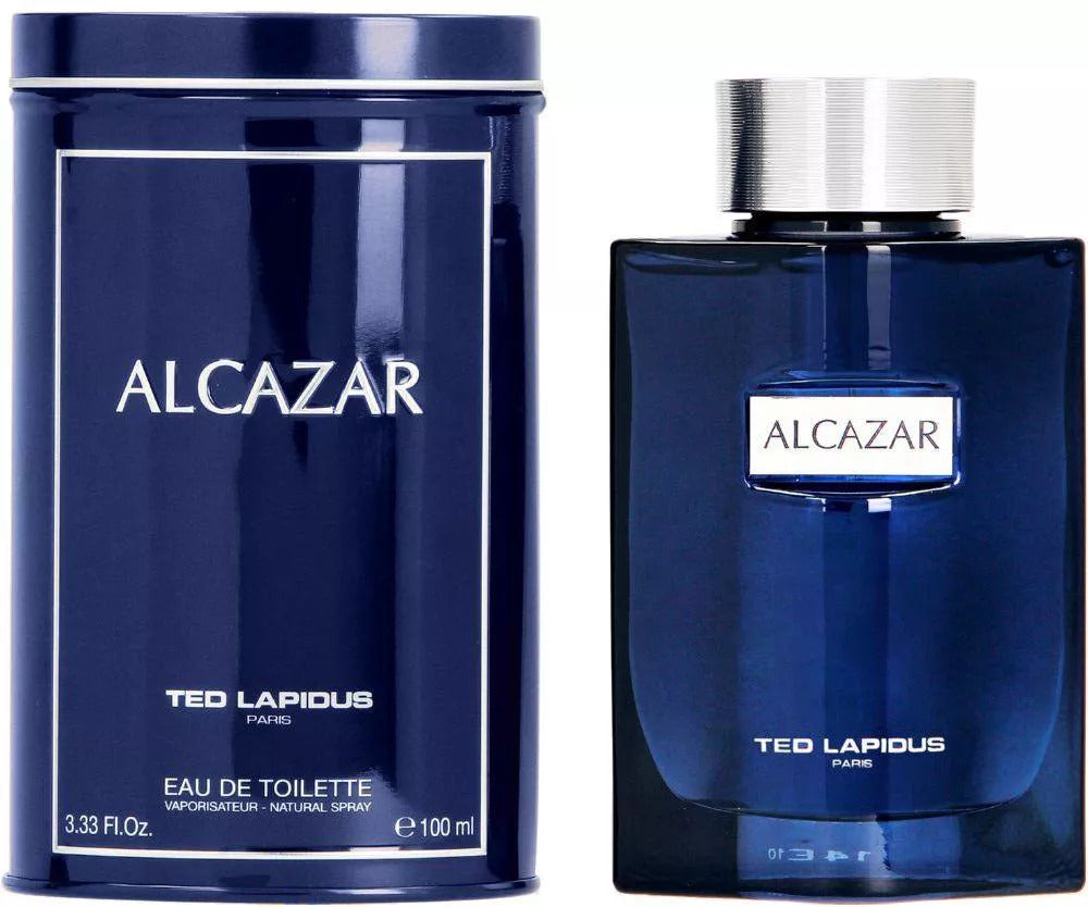 ALCAZAR by Ted Lapidus 3.3 oz. Eau de Toilette Spray for Men. New in Box