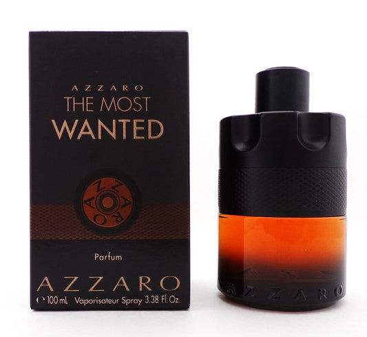 Azzaro THE MOST WANTED 3.38 oz. PARFUM Spray for Men New NO CELLOPHANE