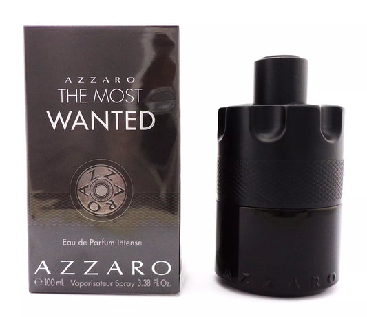 Azzaro The Most Wanted 3.4oz Eau de Parfum Intense Spray for Men New DAMAGED Box