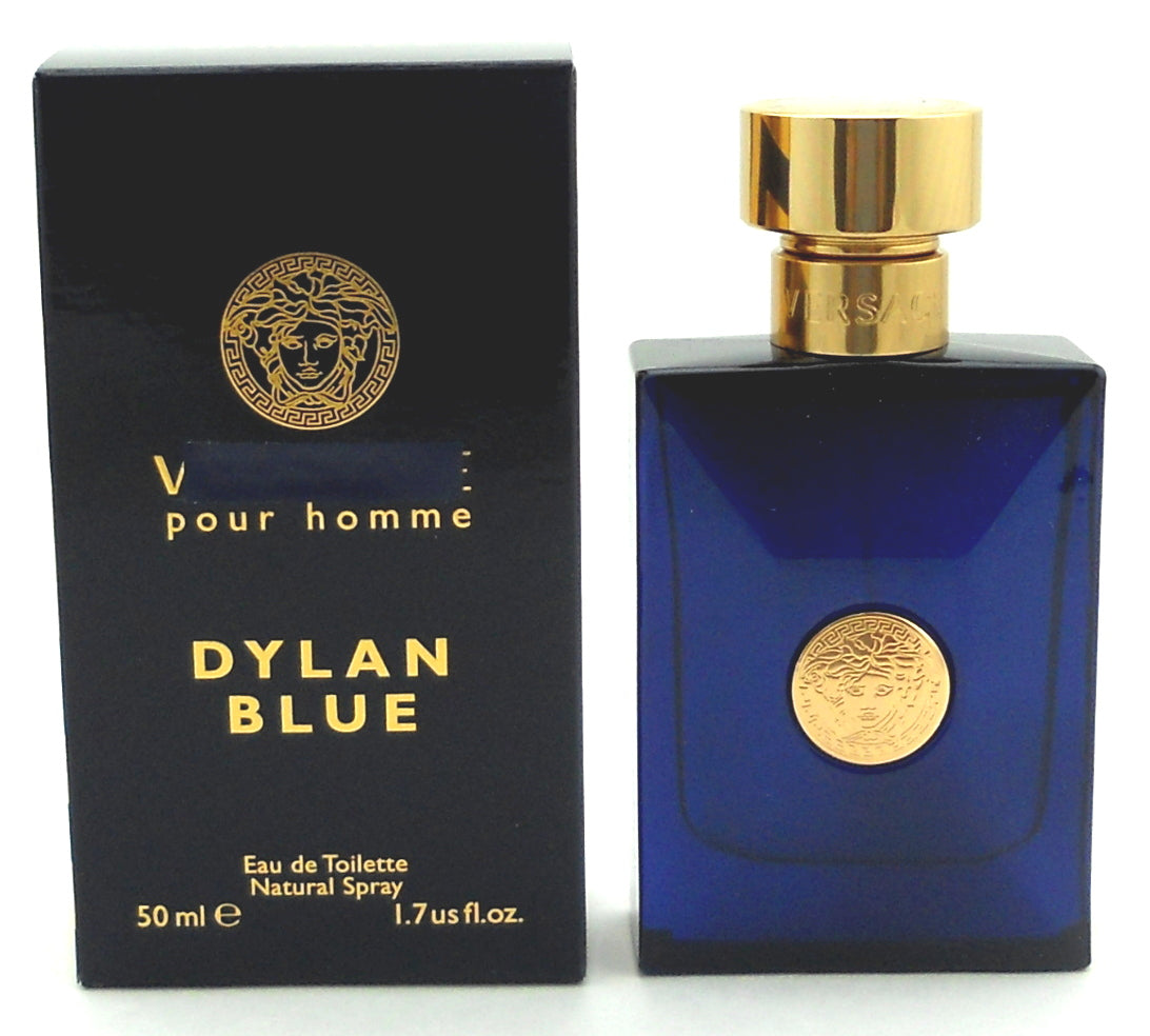 Versace Pour Homme Dylan Blue by Versace 1.7 oz EDT Spray Damaged Sealed Box