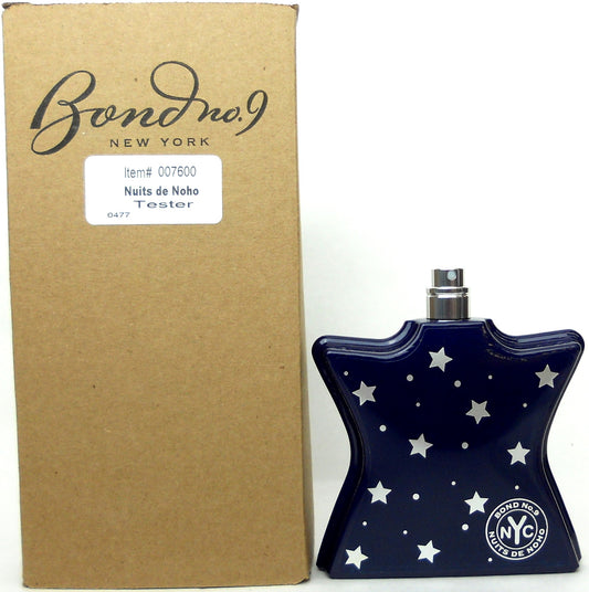 Nuits De Noho by Bond No 9 Eau De Parfum Spray 3.3 oz.Tester. Never used. NO CAP.