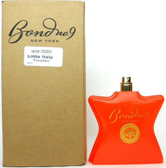 Bond No. 9 Little Italy Perfume 3.3 oz. EDP Spray Tester. Never used. NO cap