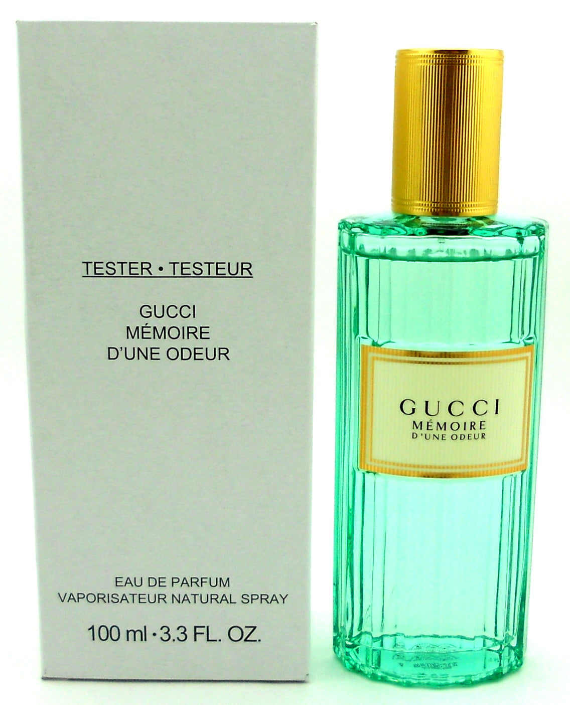 Gucci Memoire D'une Odeur Eau de Parfum Spray 3.3 oz. New Tester with Cap