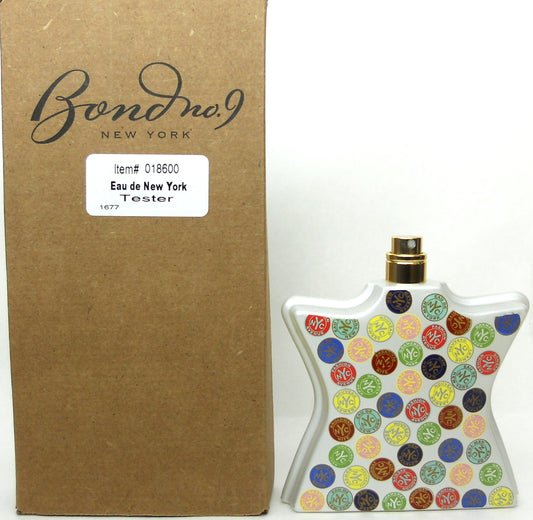 Eau De New York Unisex Perfume by Bond No 9 Eau De Parfum Spray 3.3 oz.Tester. Never used. No cap.