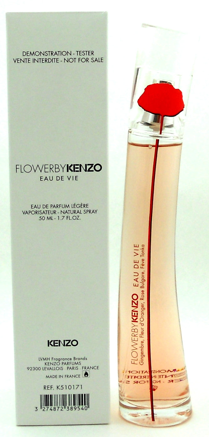Kenzo Flower Eau De Vie 1.7 oz EDP Legere Spray New Tester with Cap