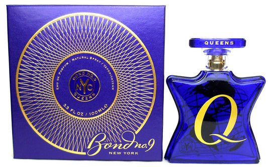 Bond No.9  Queens Perfume 3.3 oz. Eau de Parfum Spray. New in Retail Box.