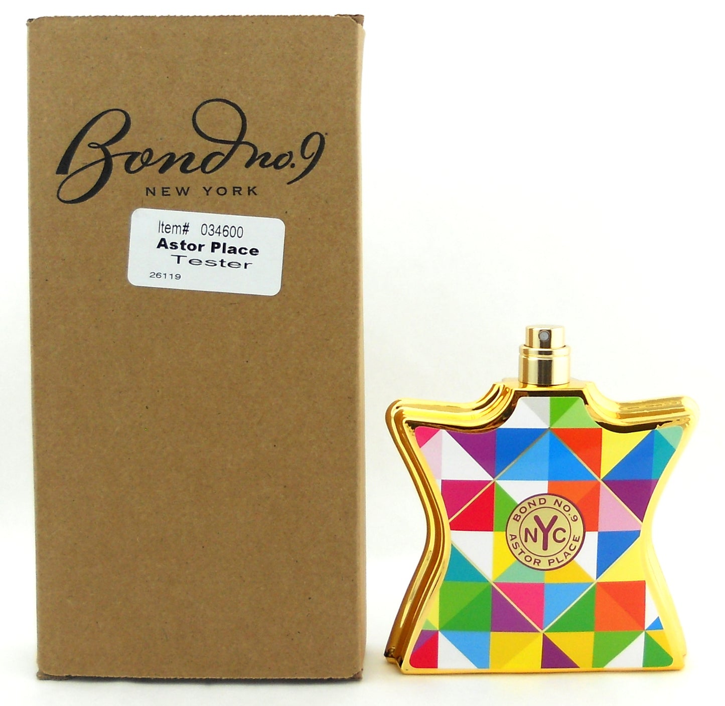 Bond No 9 Astor Place Perfume 3.3 oz Eau De Parfum Spray Tester. New