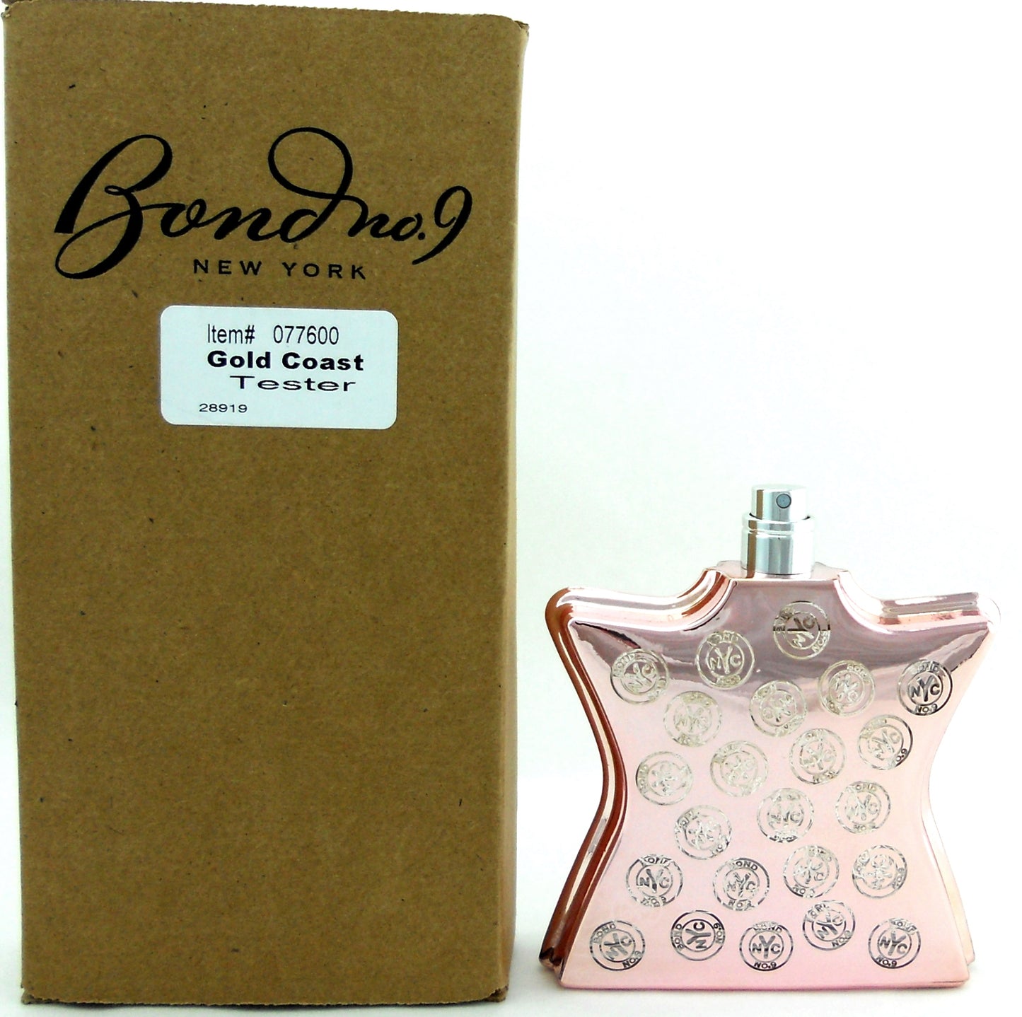 Bond No 9 Gold Coast Perfume 3.3 oz EDP Spray Tester. No Cap