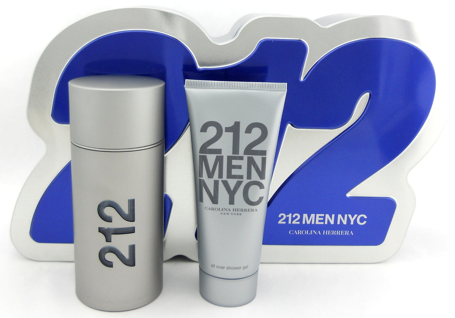 212 MEN NYC by Carolina Herrera 3.4 oz EDT Spray + 3.4 oz All Over Shower Gel