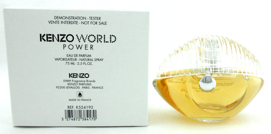 Kenzo World Power by Kenzo 2.5 oz Eau de Parfum Spray for Women. New Tester