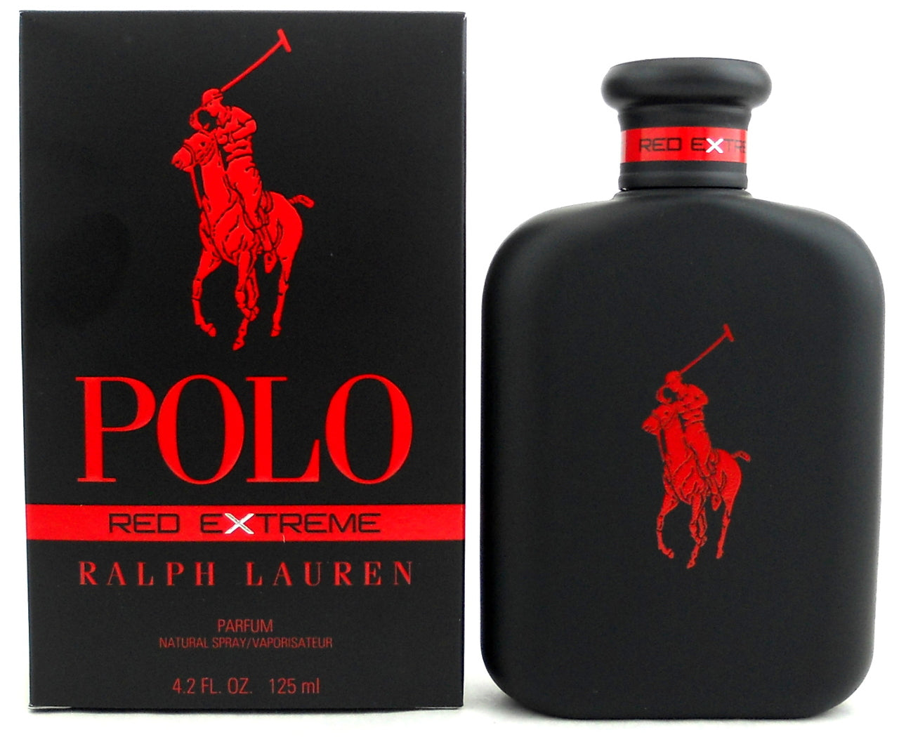 Polo Red Extreme by Ralph Lauren 4.2 oz. Parfum Spray for Men. NIB