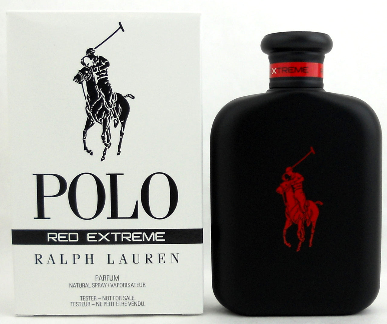 Polo Red Extreme by Ralph Lauren 4.2 oz. Parfum Spray for Men.Tester.Sealed Box.