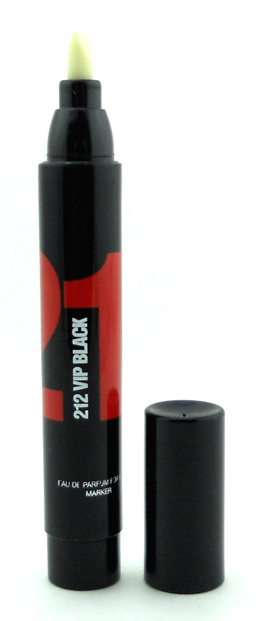 212 VIP Black by Carolina Herrera EDP for Men MARKER 0.1 oz. Brand New. No Box