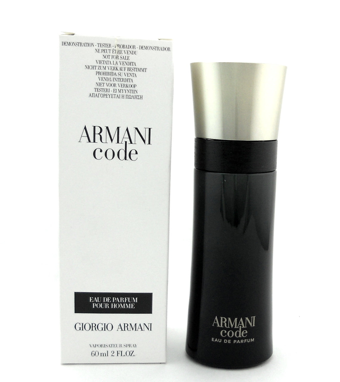 Armani Code by Giorgio Armani Eau De Parfum Pour Homme 2.0 oz Spray Tester with Cap