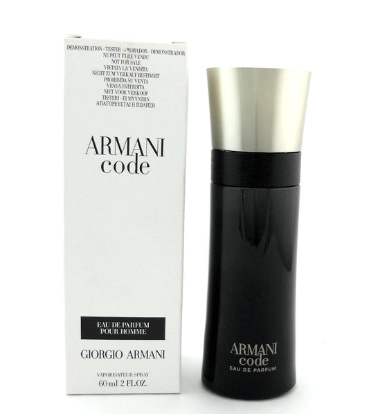 Armani Code by Giorgio Armani Eau De Parfum Pour Homme 2.0 oz Spray Tester with Cap