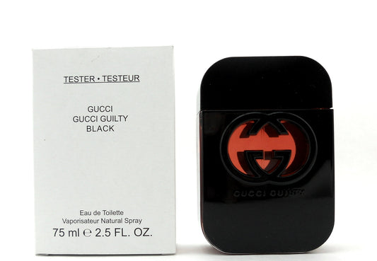 Gucci Guilty Black Perfume 2.5 oz. Eau De Toilette Spray Never used Tester