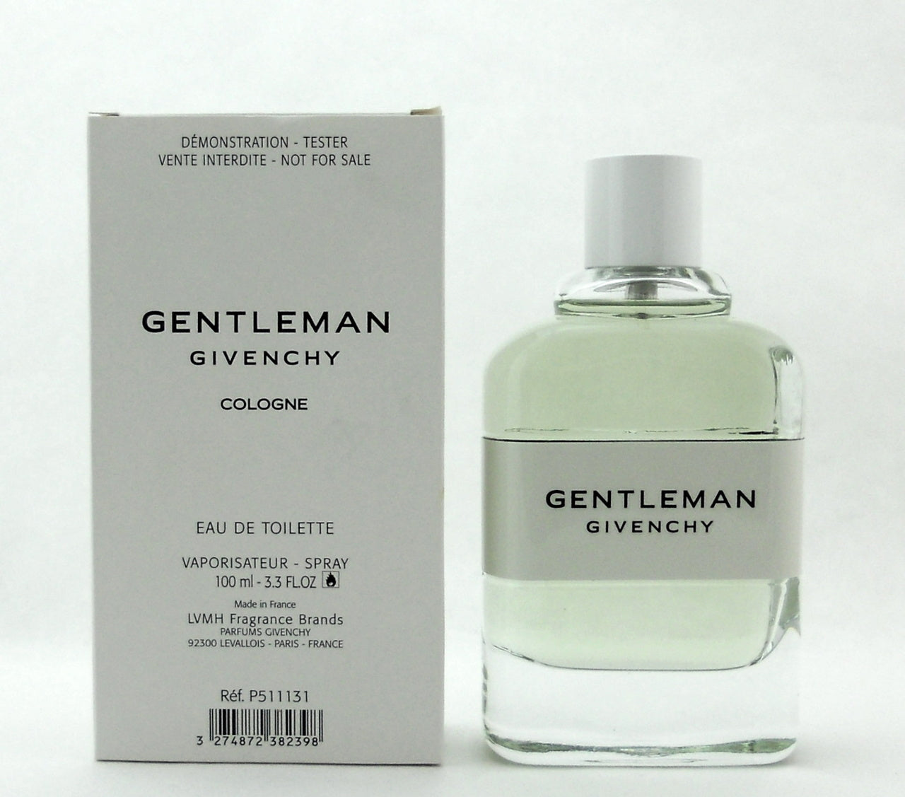Gentleman COLOGNE by Givenchy 3.3 oz. Eau De Toilette Spray Tester Never used