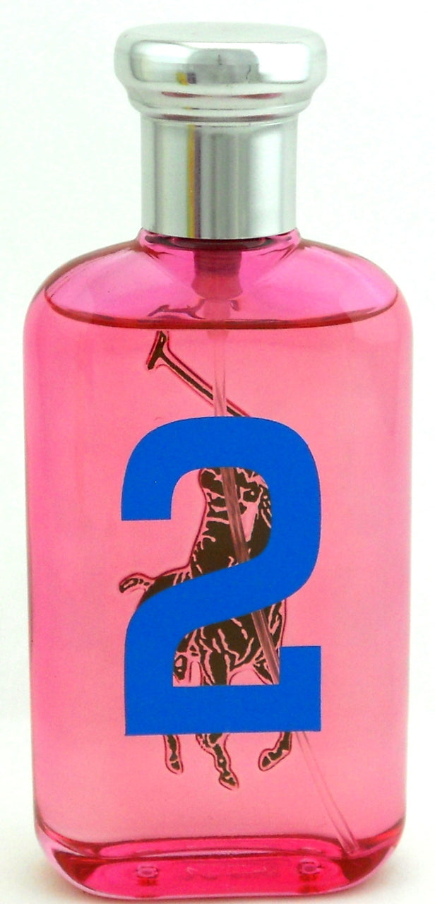 Polo Big Pony #2 (Pink) by Ralph Lauren for Women EDT Spray 3.4 oz.No Box with Cap.