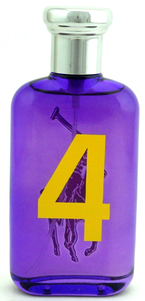 Polo Big Pony #4 (Purple) by Ralph Lauren for Women EDT Spray 3.4 oz.No Box with Cap.