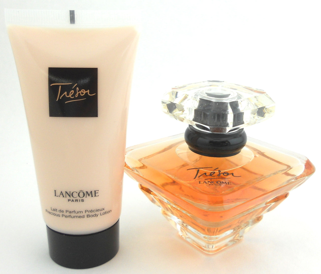 Tresor by Lancome Eau de Parfum 1.7 oz. + Body Lotion 1.7 oz. UNBOXED.