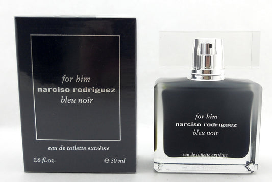 Narciso Rodriguez for Him Bleu Noir 1.6 oz./ 50 ml. EDT Extreme Spray New in Box