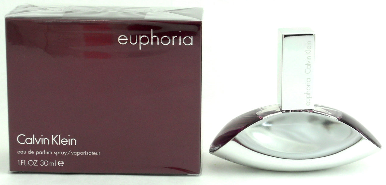 Euphoria by Calvin Klein Eau De Parfum Spray For Women 1.0 oz./ 30 ml.