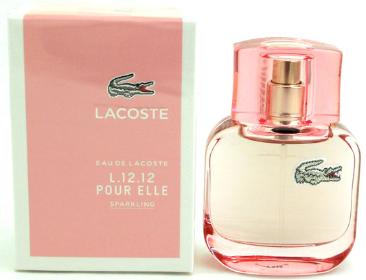 Lacoste Eau De Lacoste L.12.12 Pour Elle Sparkling EDT Spray 1.0 oz.New in Box.