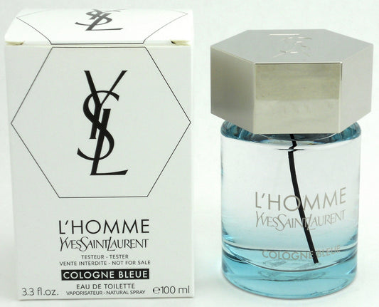 L'Homme Cologne Bleue by Yves Saint Laurent Eau De Toilette Spray Tester