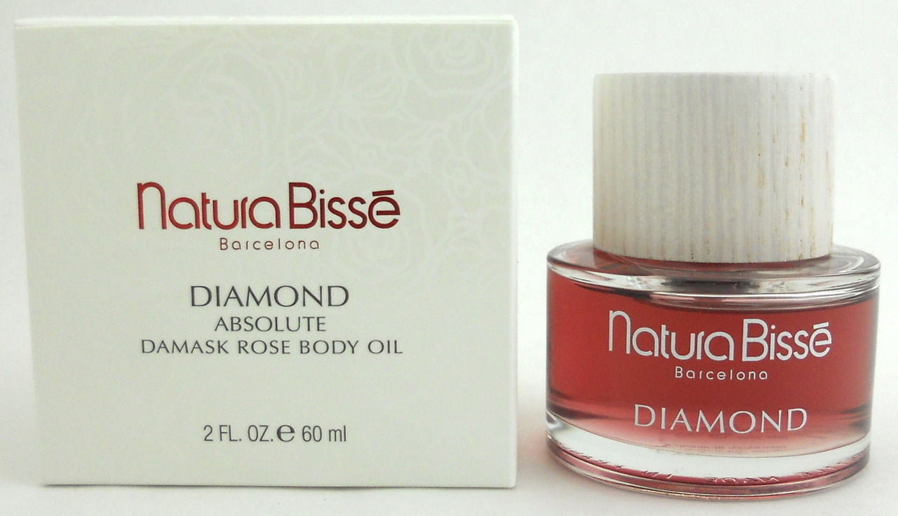 Natura Bisse Diamond Absolute Damask Rose Body Oil Spray 2.0 oz. Oil and perfume in one. New.