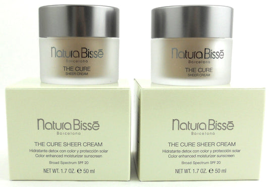 Natura Bisse The Cure Sheer Cream SPF 20 1.7 oz. 2-Pack   (3.4 Ounce total)