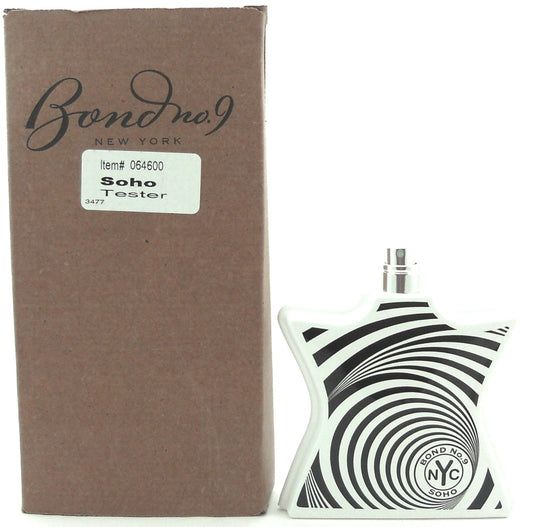 Soho Perfume by Bond No 9 Eau de Parfum Spray 3.3 oz.Tester. No Cap