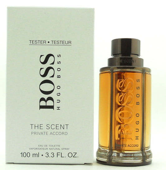 Hugo Boss The Scent Private Accord For Men 3.3 oz EDT Spray Tester.