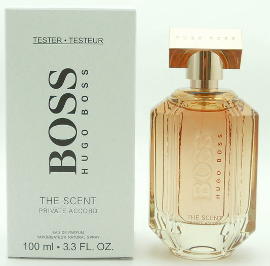 The Scent Private Accord Perfume by Hugo Boss 3.3 oz EDP Spray Tester for Women.
