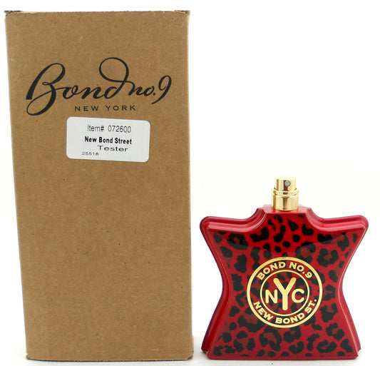New Bond Street Perfume by Bond No.9 Eau de Parfum Spray 3.3 oz. New Tester. No Cap.