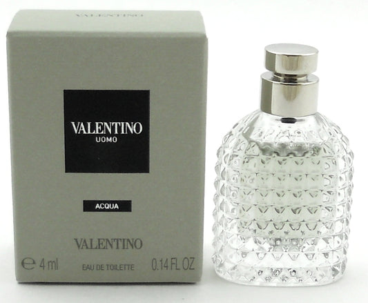 Valentino Uomo Acqua Cologne for Men 0.14 oz Eau de Toilette in MINI Bottle. NIB