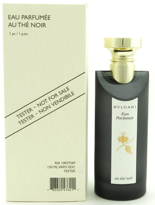 Bvlgari Eau Parfumee Au The Noir Eau De Cologne Spray 5.0 oz Tester with Cap