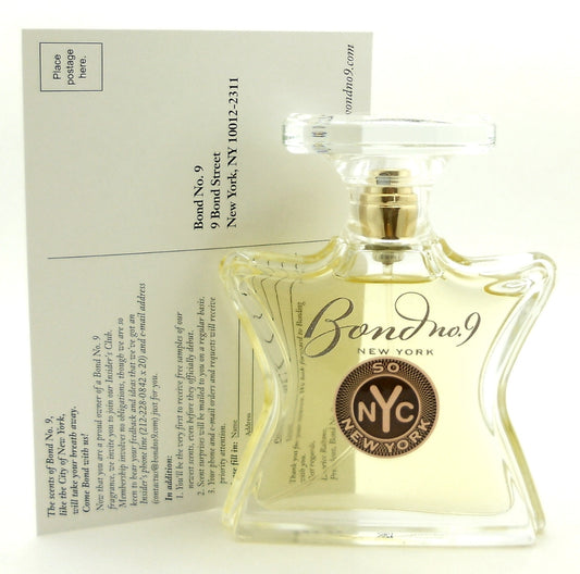 So New York by Bond No. 9 Eau De Parfum Spray 1.7 oz.Unboxed. New