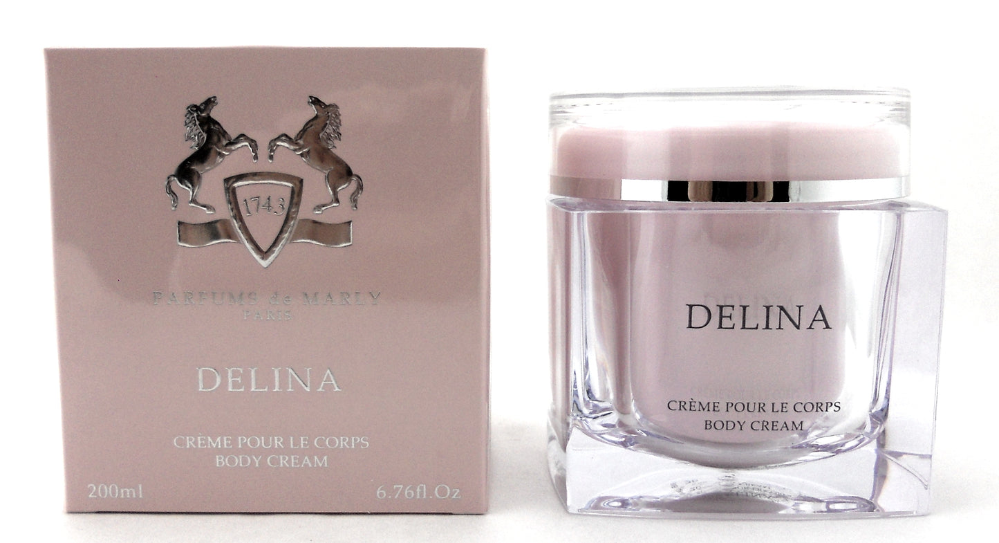 Parfums de Marly Delina Body Cream 6.76 oz./ 200ml New in Sealed Box