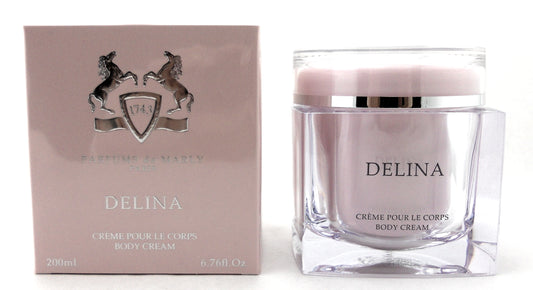 Parfums de Marly Delina Body Cream 6.76 oz./ 200ml New in Sealed Box