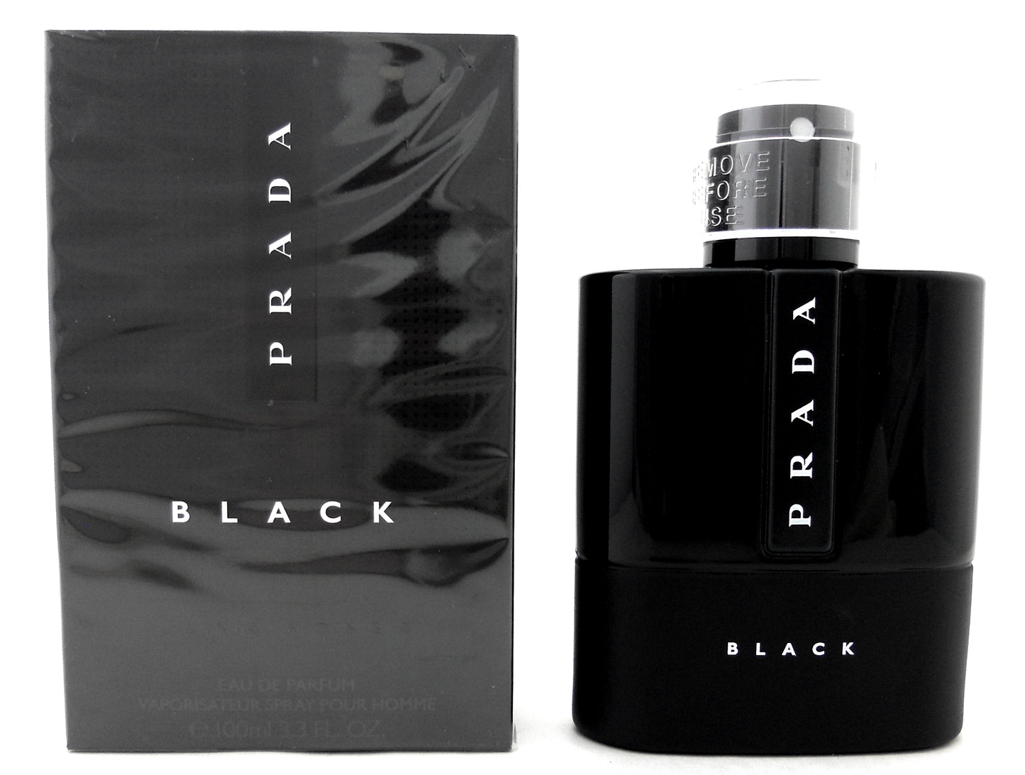 Prada Luna Rossa Black 3.3 oz/100 ml Eau de Parfum Spray for Men. New Sealed Box