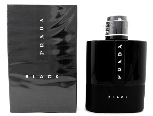 Prada Luna Rossa Black 3.3 oz/100 ml Eau de Parfum Spray for Men. New Sealed Box