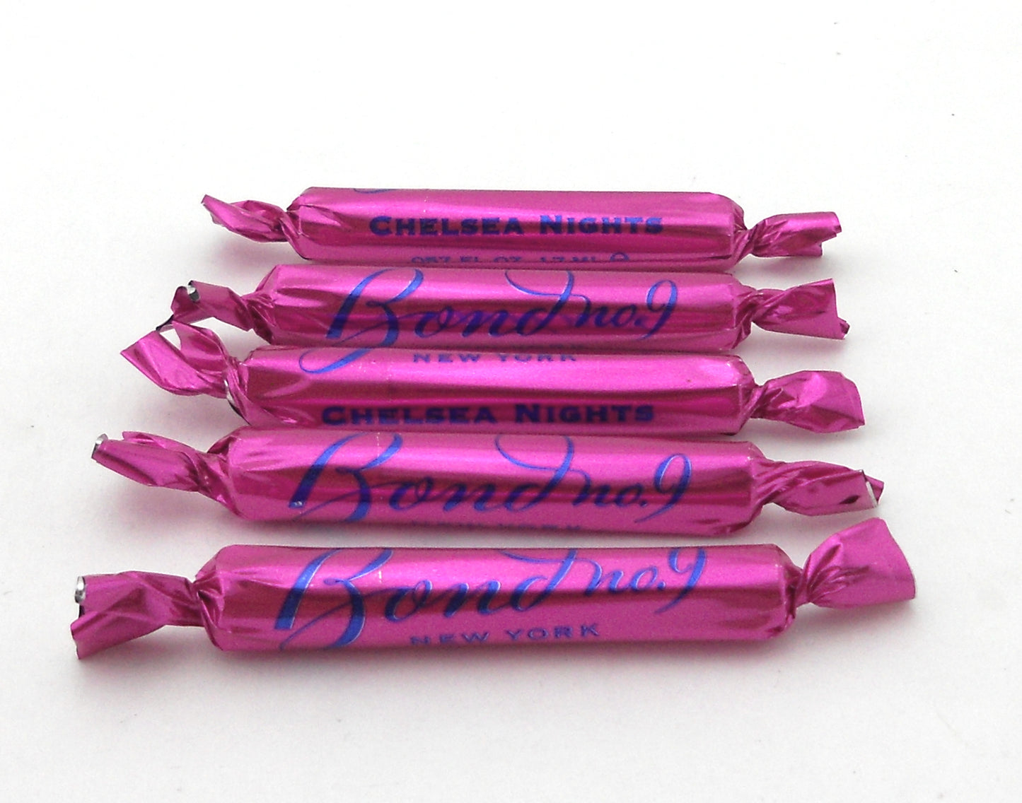 Chelsea Nights by Bond No.9 EDP Sample Spray 1.7 ml. Lot of 5 Vials. New in Bag